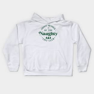 Christmas Naughty Shirt Kids Hoodie